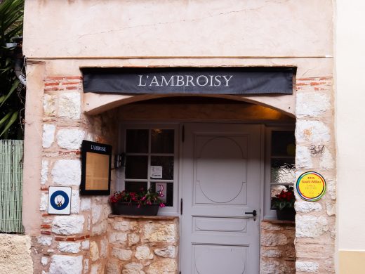 L’histoire du restaurant l’Ambroisy à Vence dans les Alpes-Maritimes